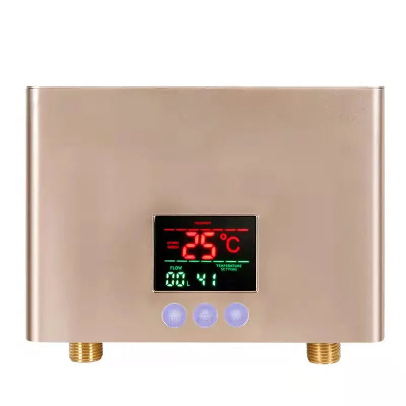 110-220AC Instant ElectricTankless Water Heater Hot Instantaneous Water Heater System for Kitchen Bathroom with remote control