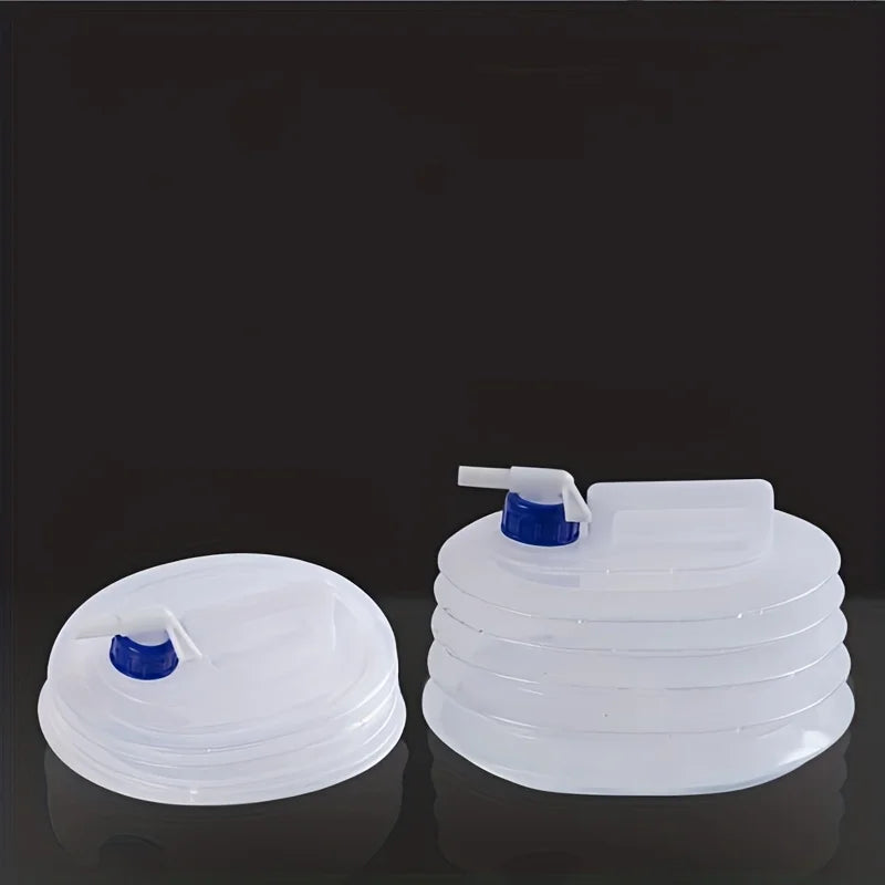Outdoor Folding Square Water Bag, Car Portable Thickened Bucket, Field Drinking Water Storage Tank