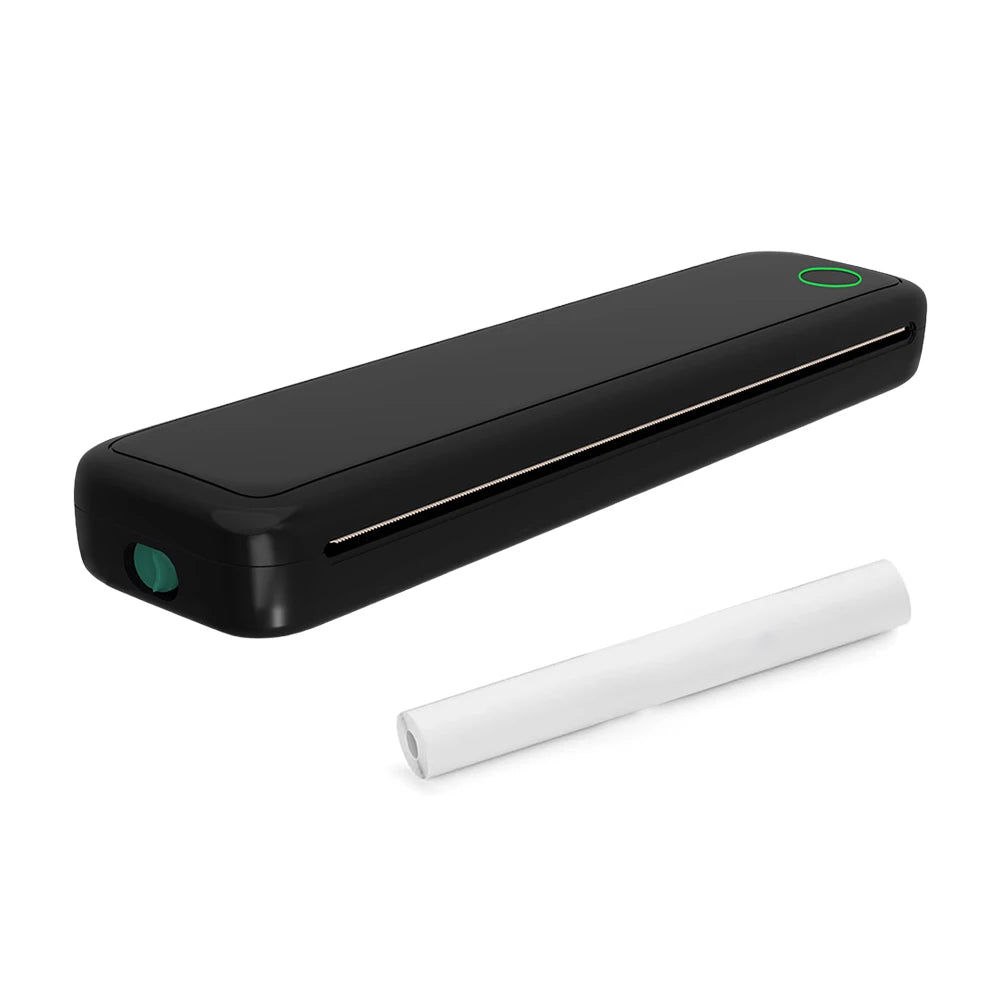 A4 Portable Thermal Printer Inkless Bluetooth-Compatible Min Portable A4 Label Maker with Printing Paper Document Printing Maker