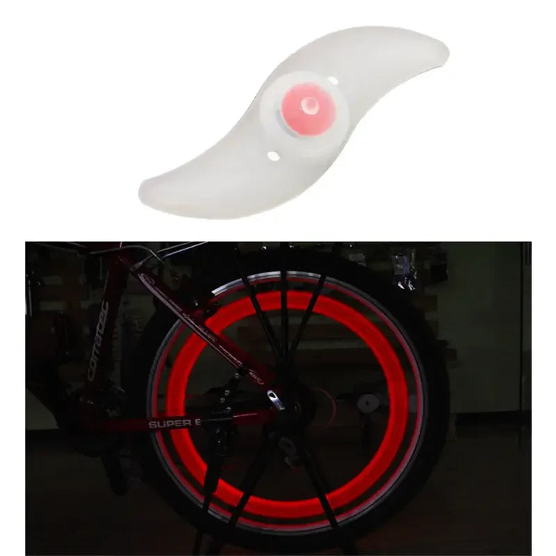 Waterproof Bicycle Wheel Spoke Light - 3 Modes for Safety and Visibility - Easy Installation - Ideal for Mountain and Road Bikes