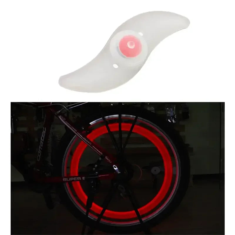 Waterproof Bicycle Wheel Spoke Light - 3 Modes for Safety and Visibility - Easy Installation - Ideal for Mountain and Road Bikes