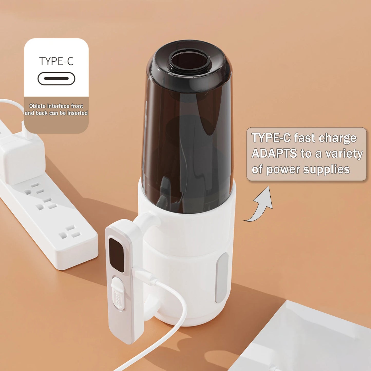Wireless vacuum & mopping combo with multi-mode cleaning, 90° rotating brush for deep clean, lightweight, ensuring home cleanlin