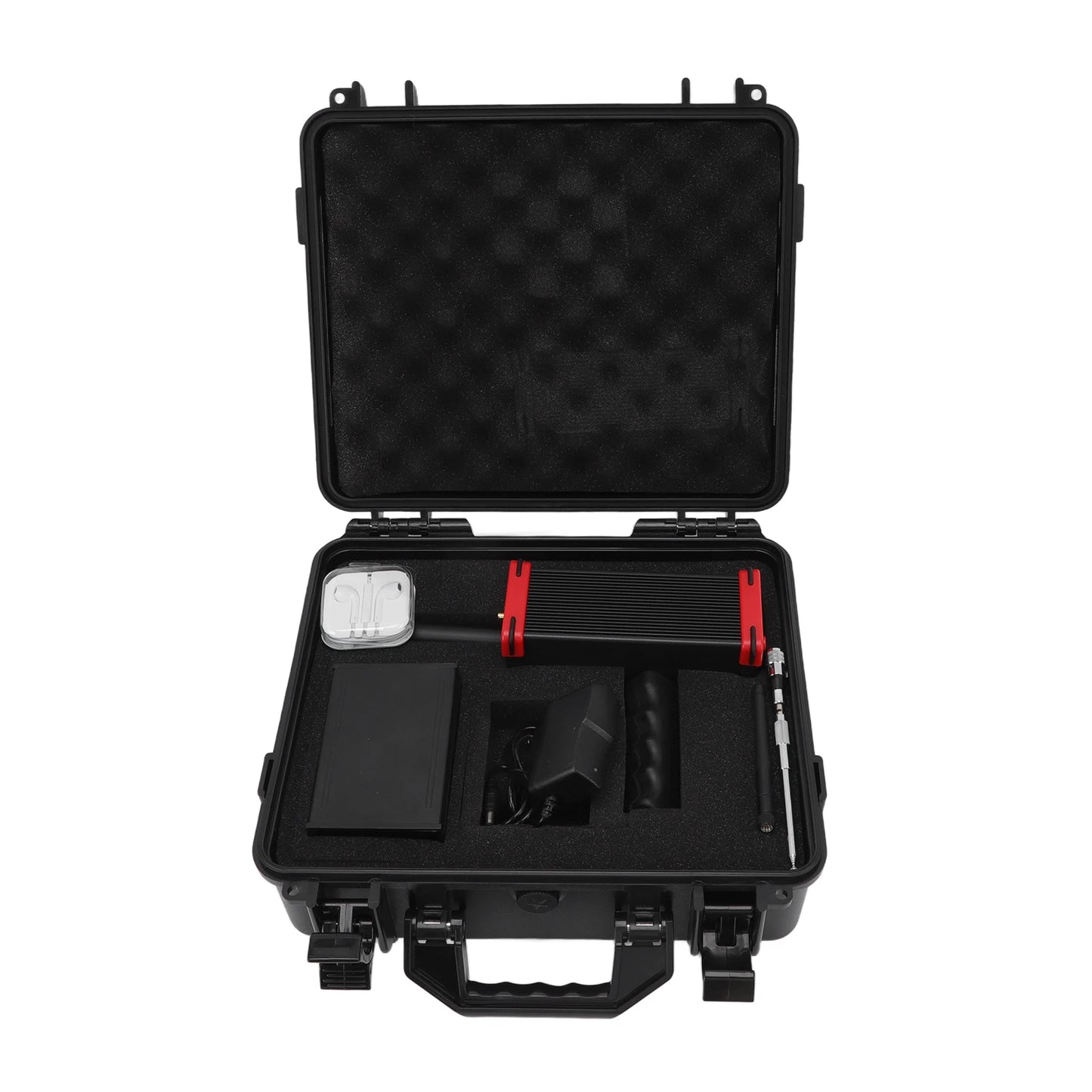 1000 Meters Range Metal Locator Underground 15m Depth Red Metal Detection Finder for Treasures Underground Metal Locator