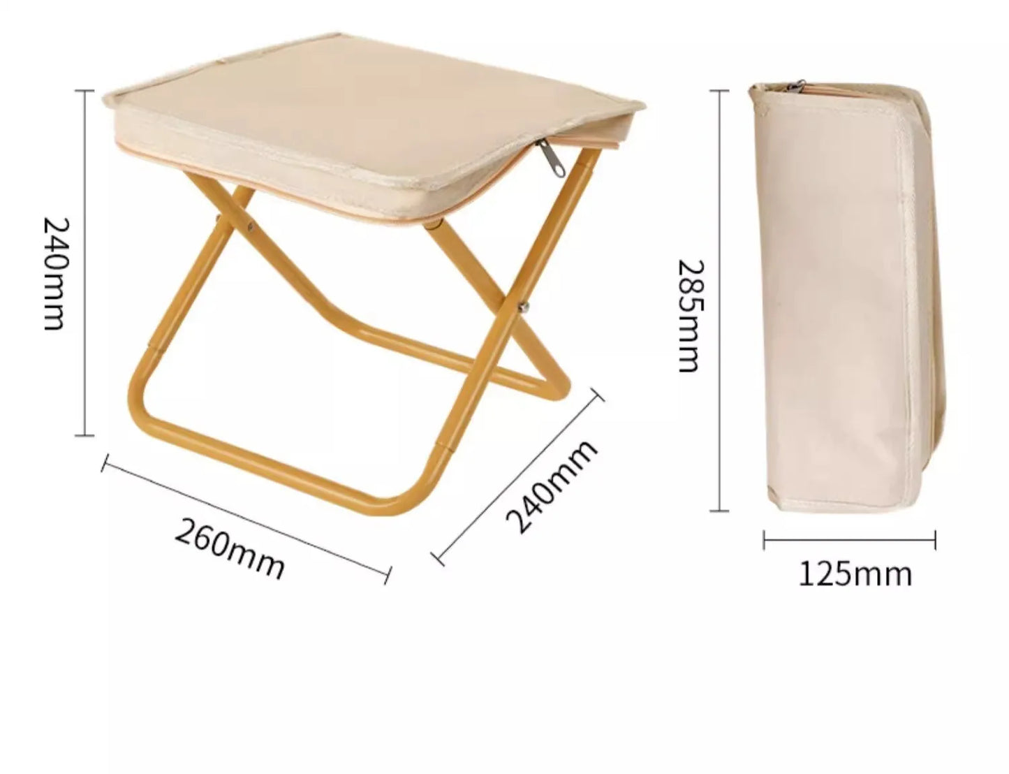 Outdoor Portable Folding Stool Lightweight and Convenient Folding Stool Camping Travel Fishing Portable Stool