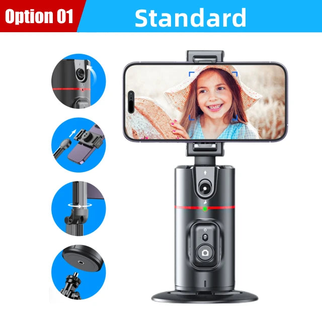 Roreta NEW Axis 360 Rotation Gimbal Stabilizer Selfie Stick Foldable With Bluetooth Shutter Monopod For Smartphone IOS Android