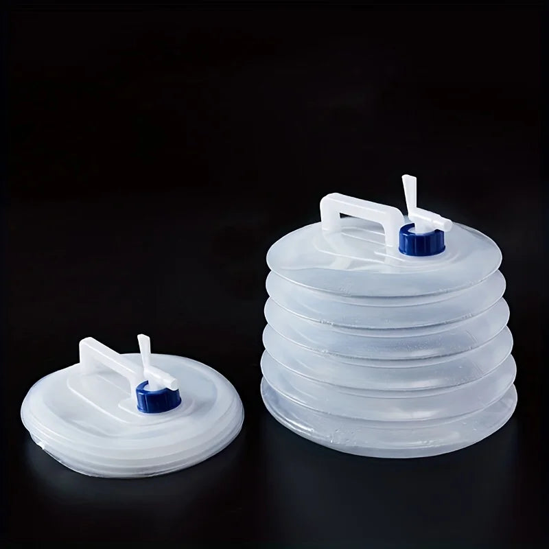 Outdoor Folding Square Water Bag, Car Portable Thickened Bucket, Field Drinking Water Storage Tank