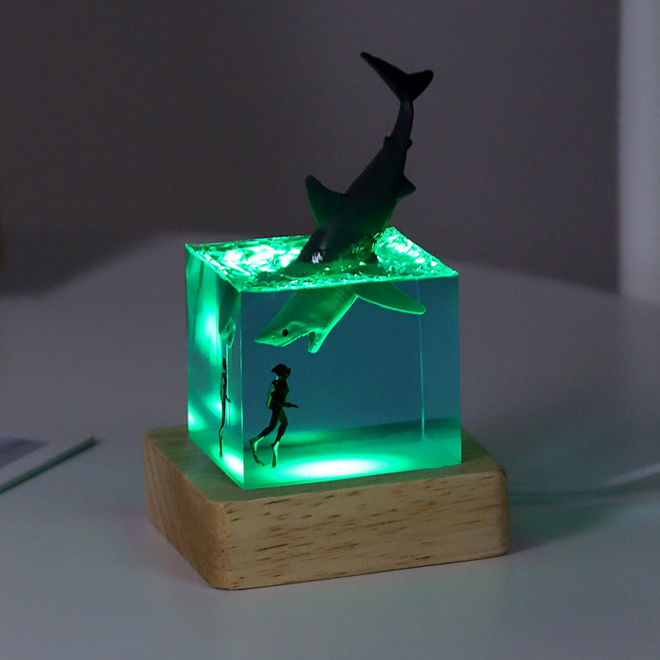 Cube Decoration Luminous Mini Small Night Lamp Aimak Store