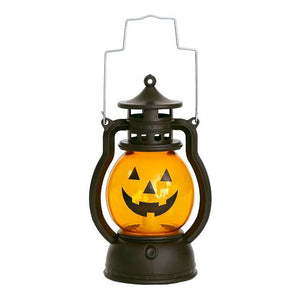 Halloween Oil Lamp Portable Pumpkin Lantern Skull Decoration Aimak Store
