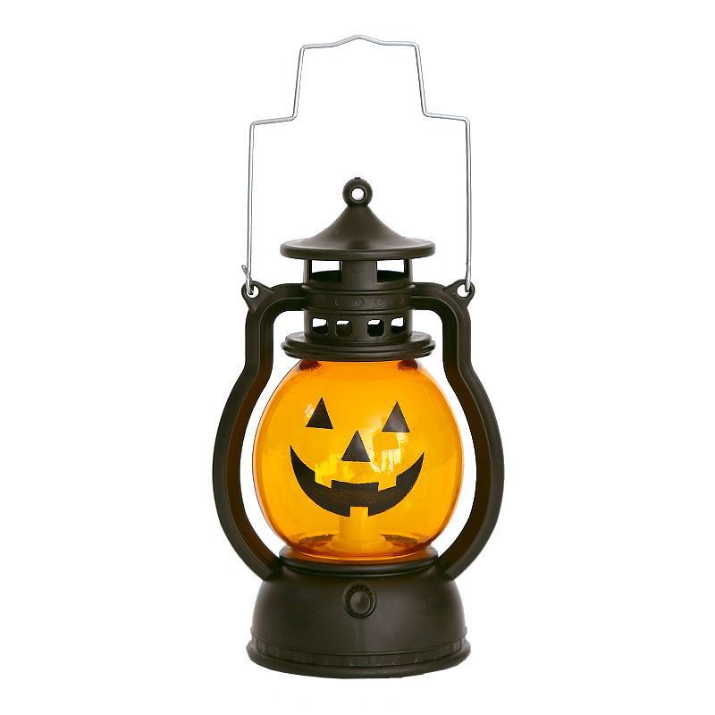Halloween Oil Lamp Portable Pumpkin Lantern Skull Decoration Aimak Store