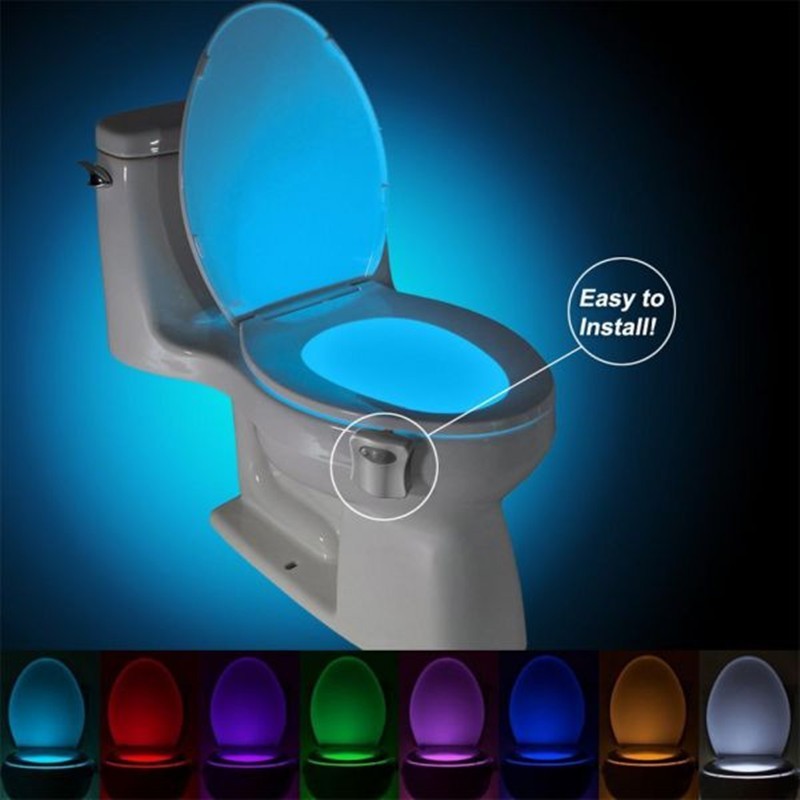 Toilet Induction LED Night Light Aimak Store