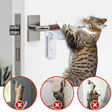 Children's Door Lever Lock Opening Artifact Anti-cat Anti-pet Room Easy To Install And Use Aimak Store