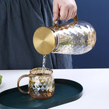 Vangaux Thickened Glass Cold Flask Small Fresh Champagne Aimak Store