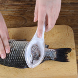 Fish Skin Brush Scraping Fish Scale Brush Grater Quick Disassembly Fish Knife Cleaning Peeling Skin Scraper Scraper Fish Scaler Kitchen Tools Aimak Store