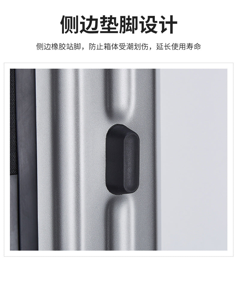 KLQDZMS Japanese Luggage Female Horizontal Bar Luggage Student Mute Universal Wheel Suitcase Strong And Durable Boarding Case Aimak Store