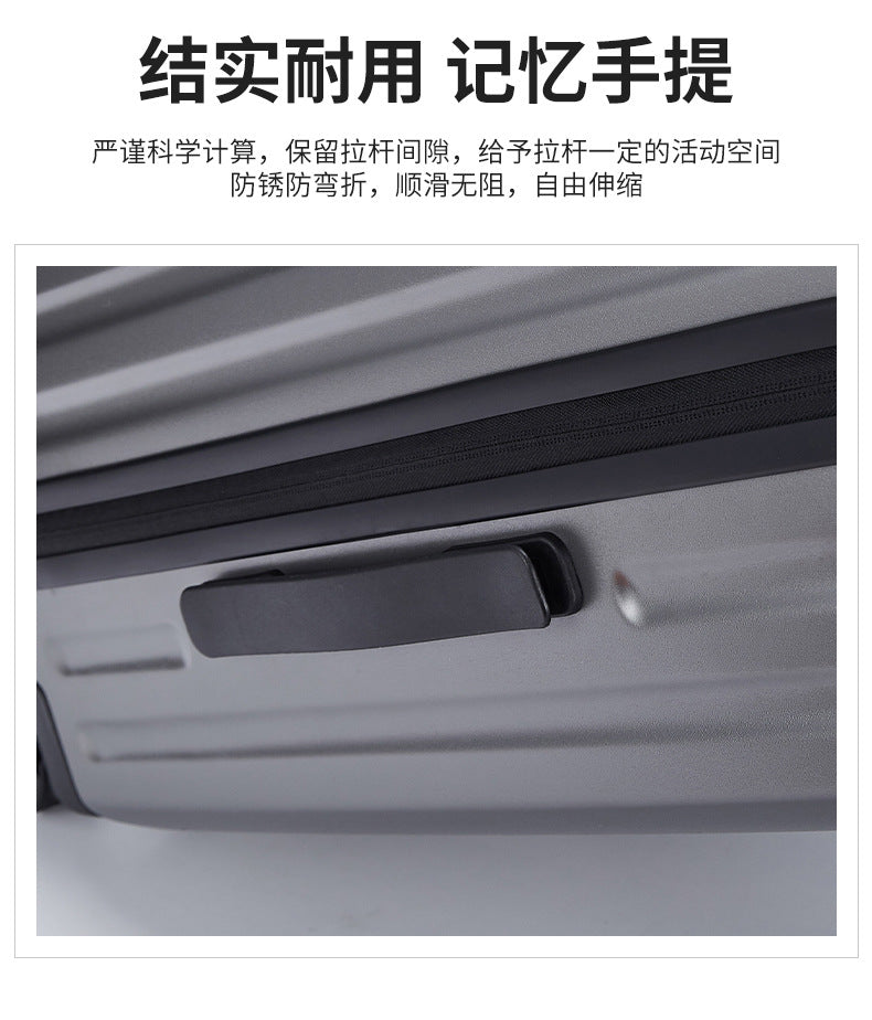 KLQDZMS Japanese Luggage Female Horizontal Bar Luggage Student Mute Universal Wheel Suitcase Strong And Durable Boarding Case Aimak Store