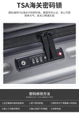 KLQDZMS Japanese Luggage Female Horizontal Bar Luggage Student Mute Universal Wheel Suitcase Strong And Durable Boarding Case Aimak Store