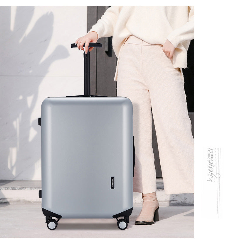 KLQDZMS Japanese Luggage Female Horizontal Bar Luggage Student Mute Universal Wheel Suitcase Strong And Durable Boarding Case Aimak Store