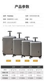 KLQDZMS Japanese Luggage Female Horizontal Bar Luggage Student Mute Universal Wheel Suitcase Strong And Durable Boarding Case Aimak Store