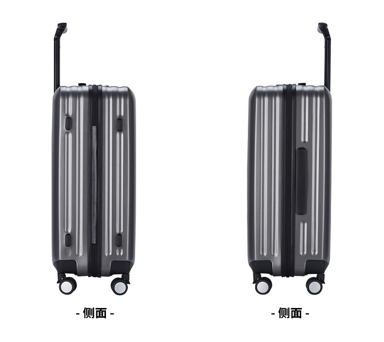 KLQDZMS Japanese Luggage Female Horizontal Bar Luggage Student Mute Universal Wheel Suitcase Strong And Durable Boarding Case Aimak Store