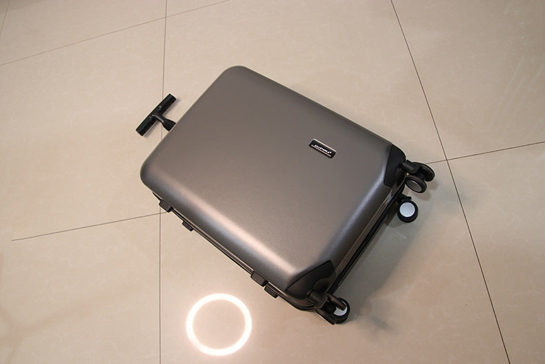 KLQDZMS Japanese Luggage Female Horizontal Bar Luggage Student Mute Universal Wheel Suitcase Strong And Durable Boarding Case Aimak Store