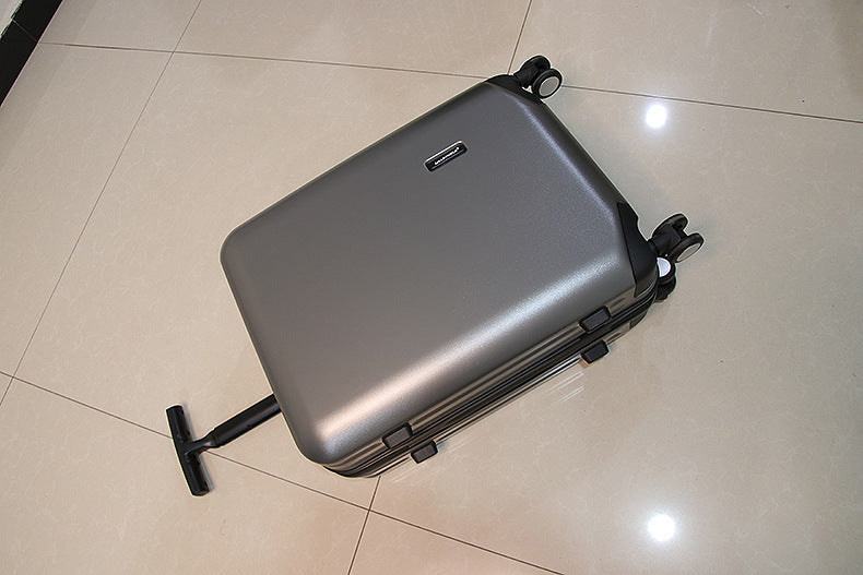 KLQDZMS Japanese Luggage Female Horizontal Bar Luggage Student Mute Universal Wheel Suitcase Strong And Durable Boarding Case Aimak Store