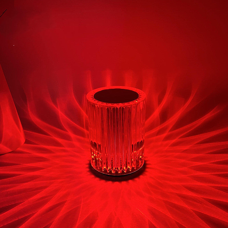 Crystal Lamp Acrylic Creative Lines Small Night Lamp Aimak Store