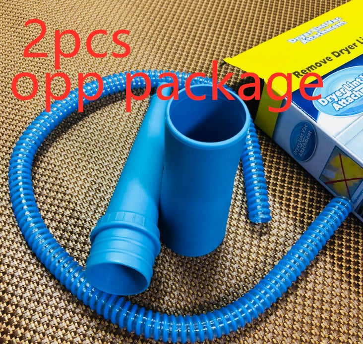 Universal Dryer Pipe Vent Hose Vacuum Attachment Dust Cleaner Kit Removes Lint Brush For Washing Machine Accessories Aimak Store