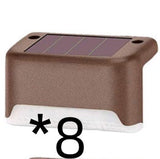 Solar outdoor courtyard lamp staircase wall lamp Aimak Store