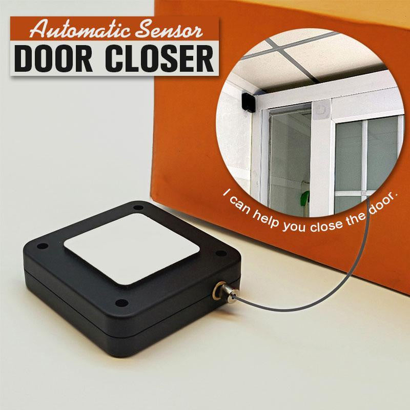Automatic Door Closer Punch-Free Soft Close Door Closers For Sliding Door Glass Door 500g-1000g Tension Closing Device Aimak Store
