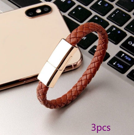 New Bracelet Charger USB Charging Cable Data Charging Cord For IPhone14 13 Max USB C Cable For Phone Micro Cable Aimak Store