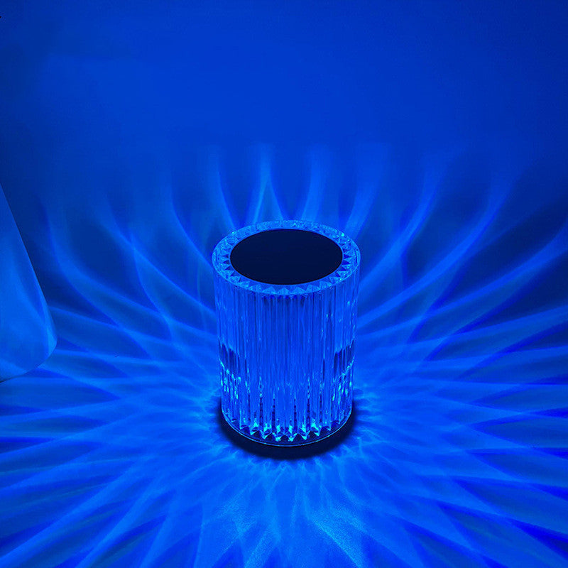 Crystal Lamp Acrylic Creative Lines Small Night Lamp Aimak Store