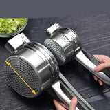 Kitchen Portable Juicer Water Squeezer Stainless Steel Juicer Squeezing Potato Masher Garlic Press Kitchen Supplies Aimak Store