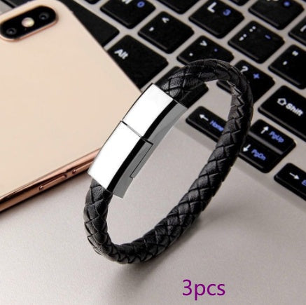 New Bracelet Charger USB Charging Cable Data Charging Cord For IPhone14 13 Max USB C Cable For Phone Micro Cable Aimak Store
