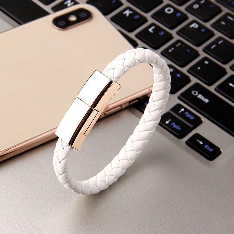 New Bracelet Charger USB Charging Cable Data Charging Cord For IPhone14 13 Max USB C Cable For Phone Micro Cable Aimak Store