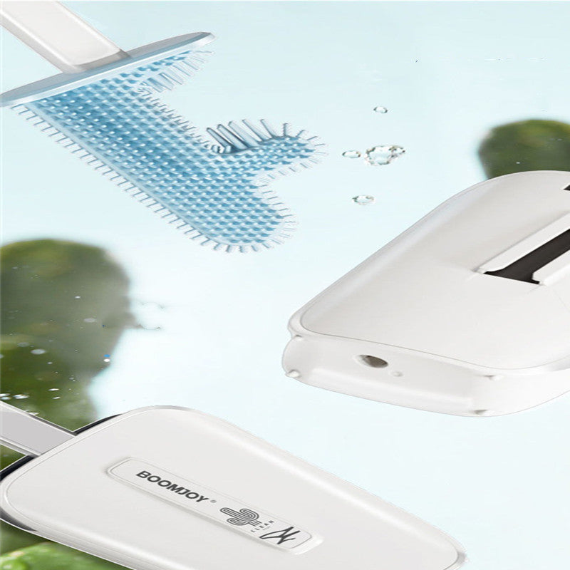 Toilet Brush Household No Dead Corner Bathroom With Bucket Wall Mounted Aimak Store