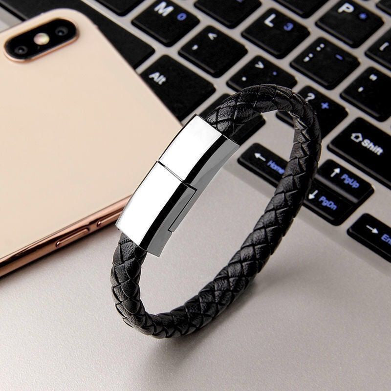 New Bracelet Charger USB Charging Cable Data Charging Cord For IPhone14 13 Max USB C Cable For Phone Micro Cable Aimak Store