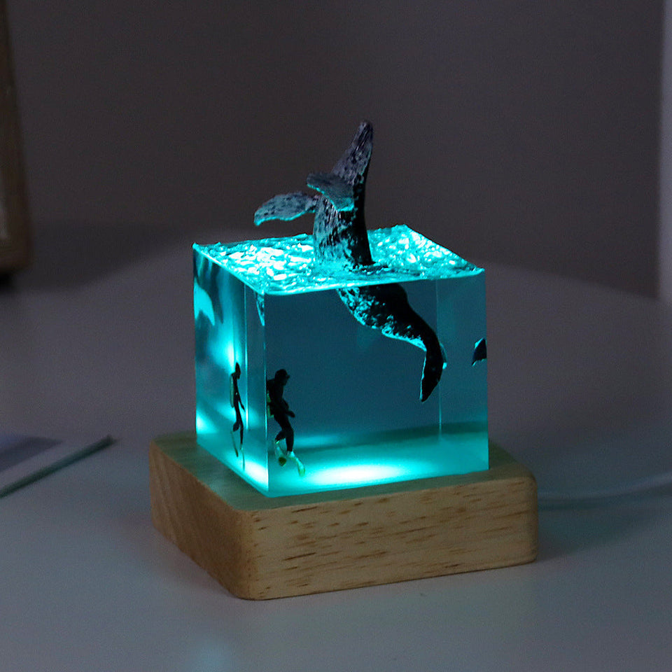 Cube Decoration Luminous Mini Small Night Lamp Aimak Store