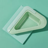 Telescopic Triangular Draining Basket Free Perforation Hanging Creative Kitchen Tools Aimak Store