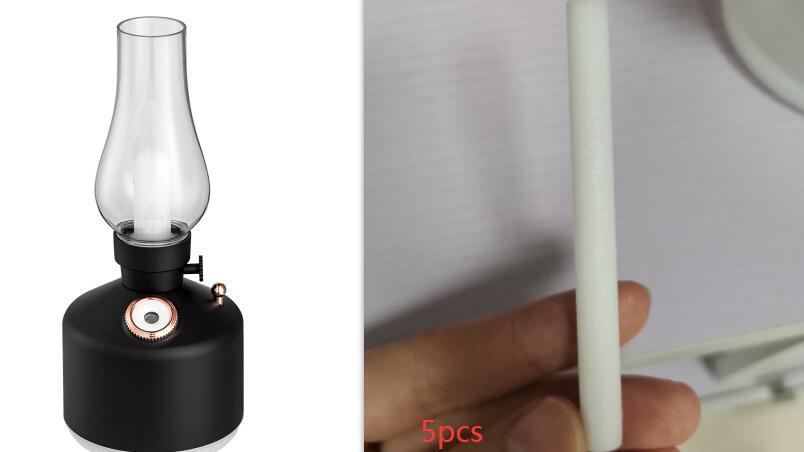 Retro Kerosene Light Humidifier Time Light Humidifier Essential Oil Diffuser Light Adjustable Night Light Humidifiers Aimak Store