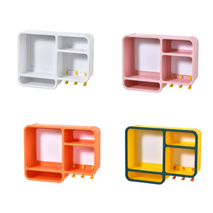 Cosmetics Dust-proof Wall Shelf Aimak Store