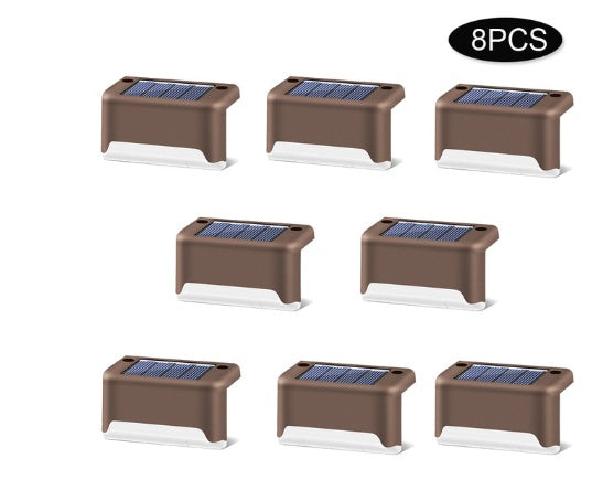 Solar outdoor courtyard lamp staircase wall lamp Aimak Store