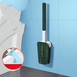 Toilet Brush Household No Dead Corner Bathroom With Bucket Wall Mounted Aimak Store