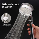 Modern Minimalist Supercharged Small Waist Small Fan Shower Nozzle Aimak Store