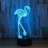 Colorful Touch Remote Control LED Visual Light Gift 3D Small Table Lamp Aimak Store
