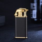 Creative Blue Flame Lighter Dolphin Dragon Tiger Double Fire Metal Winproof Lighter Inflatable Lighter Aimak Store