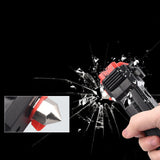 Car Safety Hammer Multifunctional Charging Power Work Light Emergency Fire Self-rescue Breaking Window Self-defense Flashlight Aimak Store