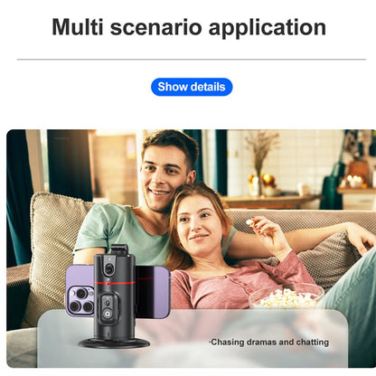 Roreta NEW Axis 360 Rotation Gimbal Stabilizer Selfie Stick Foldable With Bluetooth Shutter Monopod For Smartphone IOS Android
