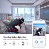 4K 8MP IP Camera 5MP Waterproof Outdoor Camera Face Detection Two Way Audio Color Nightvision Home Surveillance XMeye H.265 Aimak Store