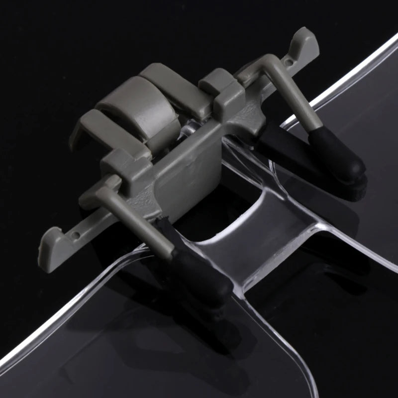 2X Glasses Style Magnifier Magnifying Glass with Clip For Reading Aimak Store