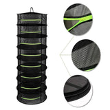 2-8 Layers Drying Net For Herbs Fish Hanging Basket Folding Dry Rack Herb Vegetable Dryer Bag Mesh Flowers Buds Plants Organizer Aimak Store